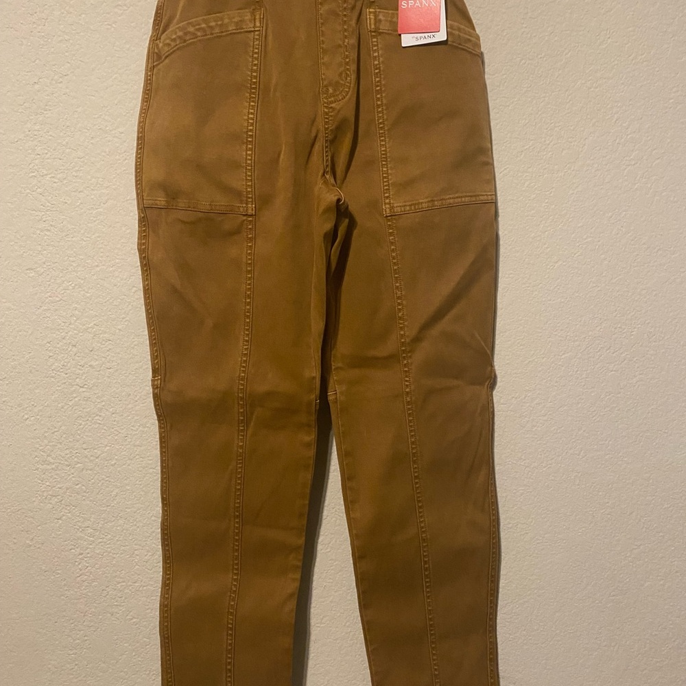SPANX Acorn Stretch Twill Pants - Picture 4 of 8